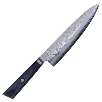 Yaxell Sunago – Koksmes 20 cm met Ginsan-staal en donkerb., Ophalen of Verzenden, Nieuw, Hout