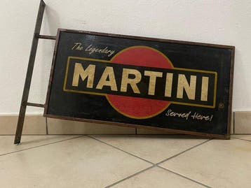 Martini - Reclamebord - IJzer
