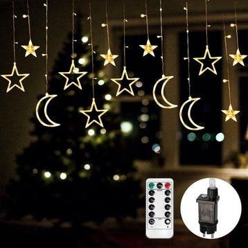 LED Lichtgordijn - Kerstversiering  - Kerstverlichting - 3 m, Verzenden, Zo goed als nieuw