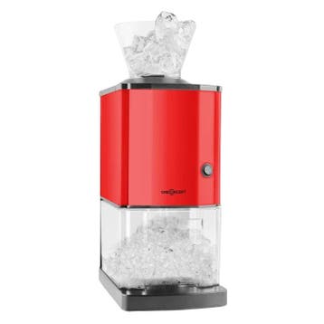 Klarstein Icebreaker ijscrusher – 15 kg/u – Rood, 3 tot 4 liter, Ophalen of Verzenden, Refurbished