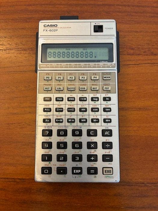 Casio FX-602P Programmable Scientific Calculator - Computer, Spelcomputers en Games, Spelcomputers | Overige Accessoires