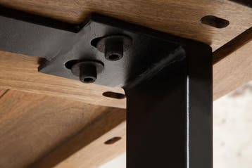 Massieve bartafel IRON CRAFT Bartafel van natuurlijk, Huis en Inrichting, Tafels | Eettafels, Ophalen of Verzenden, Nieuw