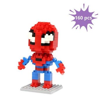 Nanoblock | Miniblock | Superhelden | Mini Bouwblokjes | DIY, Ophalen of Verzenden, Nieuw