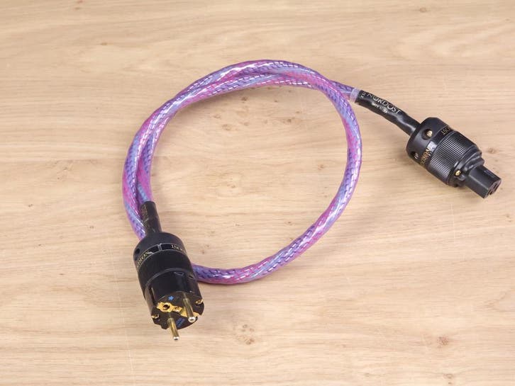 Nordost Norse Frey 2 high end audio power cable 1,0 metre, Audio, Tv en Foto, Audiokabels en Televisiekabels, Overige kabels, Gebruikt