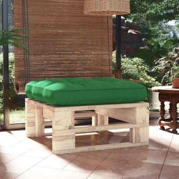 vidaXL Tuinhocker pallet geïmpregneerd grenenhout, Verzenden, Nieuw