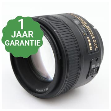 Nikon AF-S 85mm f/1.8G, Verzenden, Gebruikt