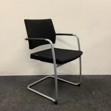 complete set van 4 stuks Ahrend vergaderstoelen,, Ophalen of Verzenden, Gebruikt, Stof