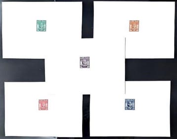 Italië - Campione 1944 - Monster 1944 - Emblemen, 5 blaadjes, Gestempeld
