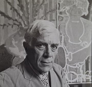Willy Maywald - Portrait de Georges Braque