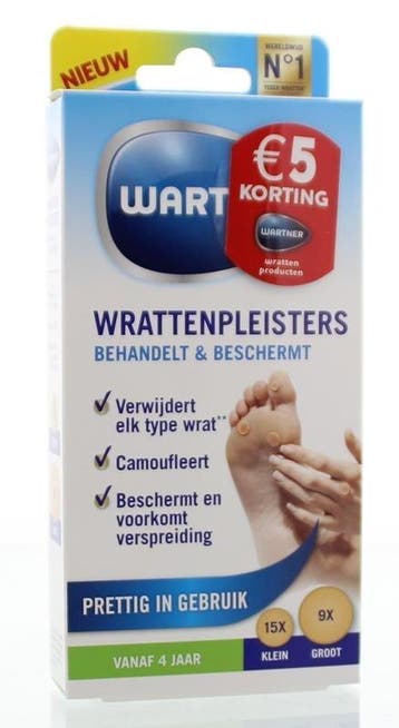 Wartner Wrattenpleister - 24 stuks, Verzenden, Nieuw