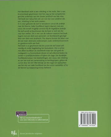 Basisboek recht 9789089747525 Lydia Janssen, Verzenden, Gelezen, Lydia Janssen