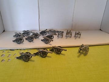 Simon Rivollet - Militaire miniatuur beeldjes - Canons, Nieuw