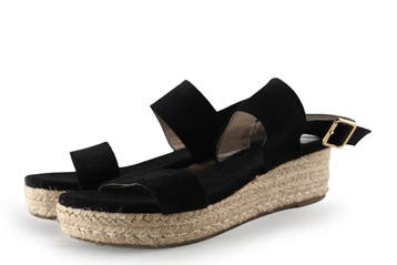 Dolcis Sandalen in maat 40 Zwart, Dolcis, Verzenden, Zwart, Sandalen of Muiltjes