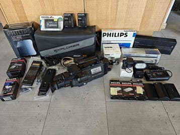 Philips VKR9300 (partially working) with many accessories