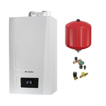 Combi-deal Remeha Tzerra ACE Matic 24C CW3 + Renovatiepakket, Nieuw