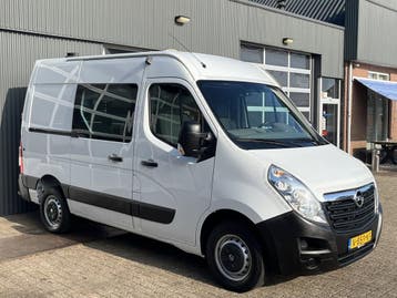 Opel Movano 2.3 CDTI BiTurbo L1H2, Automaat, Stof, Gebruikt, Wit