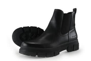 Tom Tailor Chelsea boots in maat 38 Zwart, Verzenden, Zwart, Overige typen, Tom Tailor