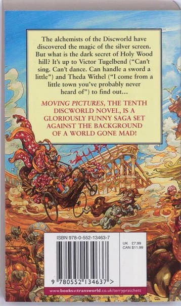 Moving pictures / Discworld series 9780552134637, Verzenden, Gelezen, Terry Pratchett