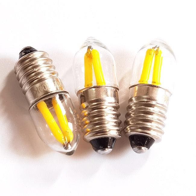 E10 LED Mini Gloeilamp 12V – Warm Wit - 2700K, Huis en Inrichting, Lampen | Losse lampen, Ophalen of Verzenden