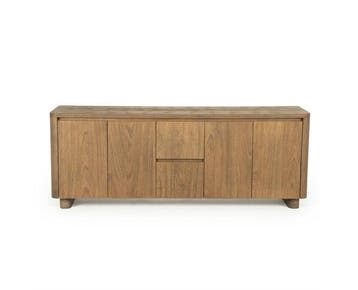 TV meubel Edward 160x40cm - bruin | Eleonora, Huis en Inrichting, Kasten | Televisiemeubels, Ophalen of Verzenden, Nieuw