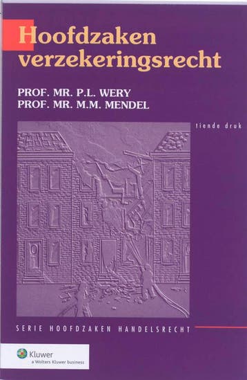 Hoofdzaken verzekeringsrecht 9789013042337, Boeken, Zo goed als nieuw