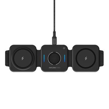 Amazing Thing - Inductie Lader - Magsafe Explorer Pro 3 in 1, Telecommunicatie, Mobiele telefoons | Telefoon-opladers, Verzenden