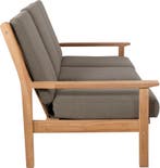 Loungebank teak 180 cm incl. kussen Lesli LivingLesli Living, Ophalen of Verzenden, Nieuw