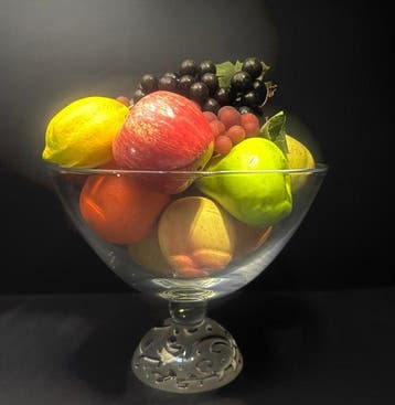Cristal dArques - Durand - Fruitmand - Kristal, massief