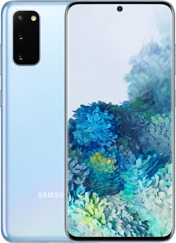 Nieuwstaat Samsung Galaxy S20 128GB Blue + 12 maanden, Ophalen of Verzenden, Zo goed als nieuw