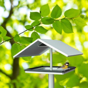 Vogelhuis met knikdak, tijdloos modern, Verzenden, Nieuw