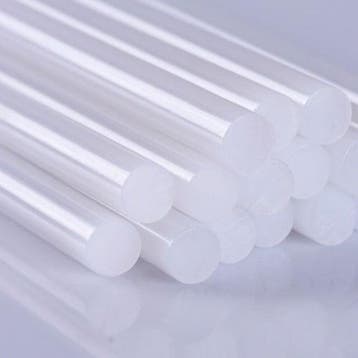 Lijmpatronen low melt 11 mm  transparant 30 cm lengte 1 kilo, Ophalen of Verzenden, Nieuw