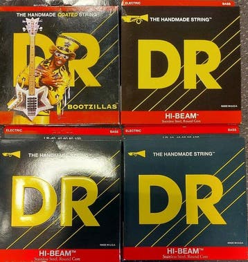 DR Hi-Beam - 4 Sets Strings For 4-String - - Elektrische, Nieuw