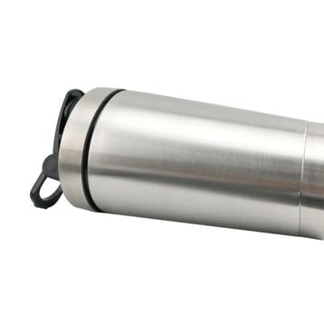 Fitness beker 500 ml | roestvrij stalen proteïne shaker, Ophalen of Verzenden, Nieuw