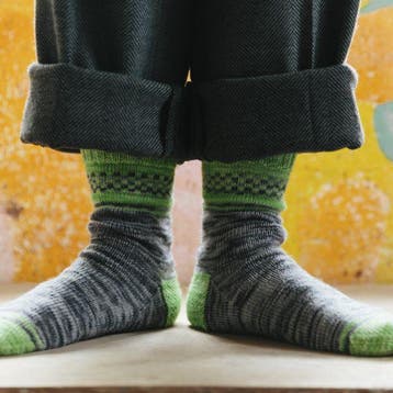 Breipatroon Sky Park Socks, Lynne Rowe - Sokken Breien, Ophalen of Verzenden, Nieuw