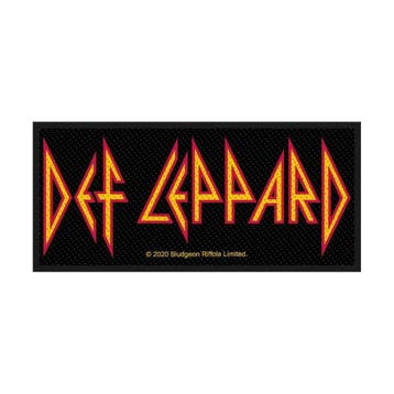 Def Leppard - Logo - patch officiële merchandise, Ophalen of Verzenden, Nieuw, Kleding