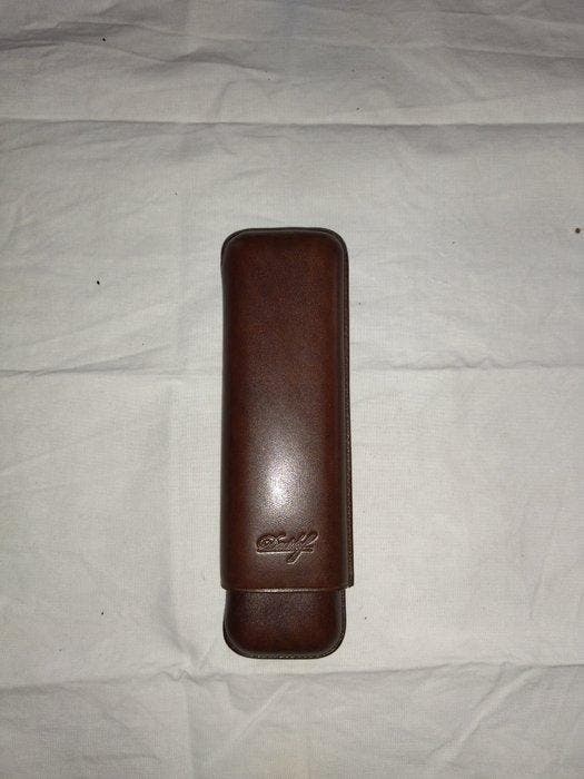 Davidoff - Zonder minimumprijs - Sigarendoos - Leder -, Verzamelen, Rookartikelen, Aanstekers en Luciferdoosjes