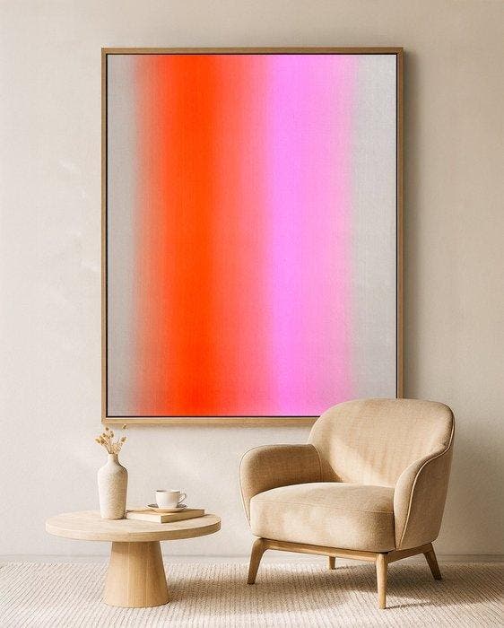 Sven Pels - Five Six Six - Abstract Painting, Antiek en Kunst, Kunst | Schilderijen | Modern