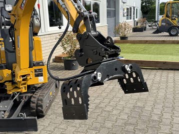 Sorteergrijper 0,8 tot 3,5ton minigraver, Ophalen