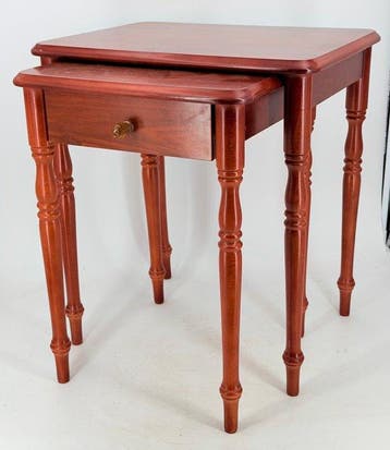 Bijzettafel (2) - Wieg met lade - Hout, Nieuw
