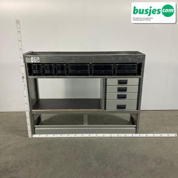 Aluca bedrijfswageninrichting 1525x420x1150mm (3104), Ophalen of Verzenden