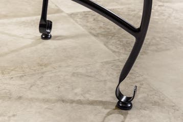 Ronde Bijzettafel MARRAKECH 40cm Zilveren Theetafel, Ophalen of Verzenden, Nieuw