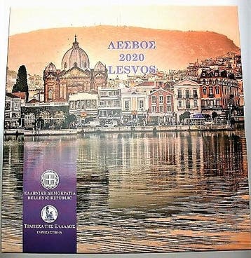 3,88 Euro,munten set 1 Cent-2 Euro 2020 Griechenland Repu..., Verzenden