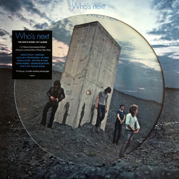 The Who - Whos Next  (vinyl LP Picture Disc), Cd's en Dvd's, Vinyl | Rock, Nieuw in verpakking, 12 inch, Rock-'n-Roll, Ophalen of Verzenden