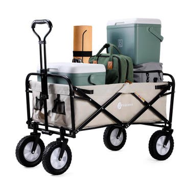 Packaway 70KG Opvouwbare Bolderkar Wasbaar TAUPE, Caravans en Kamperen, Ophalen of Verzenden, Opvouwbaar, Zo goed als nieuw