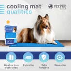 Koelmat Petpro 90 x 50 cm Blauw, Ophalen of Verzenden, Nieuw