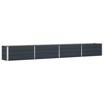 Moderne Tuinbak Antraciet 385cm - Nu extra voordelig, 100 cm of meer, Ophalen of Verzenden, Zo goed als nieuw, Metaal