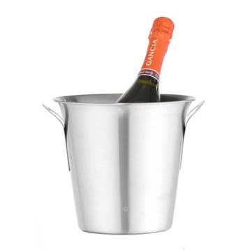 BarUp Stijlvolle wijnkoeler – 3,5L – zilver – met tulp, Ophalen of Verzenden, Nieuw