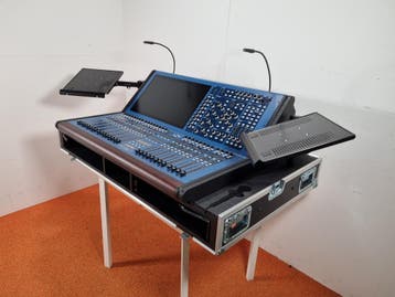3-delige Flightcase Midas HD96 inclusief accessoires, Nieuw, Audio