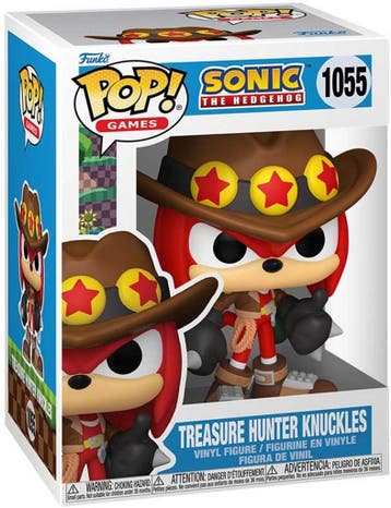 Sonic The Hedgehog Treasure Hunter Knuckles vinylfiguur 1055, Ophalen of Verzenden, Nieuw