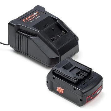 Startset: Bosch GBA 18V / 1600Z00038 accu, 123accu huismerk, Verzenden, Nieuw